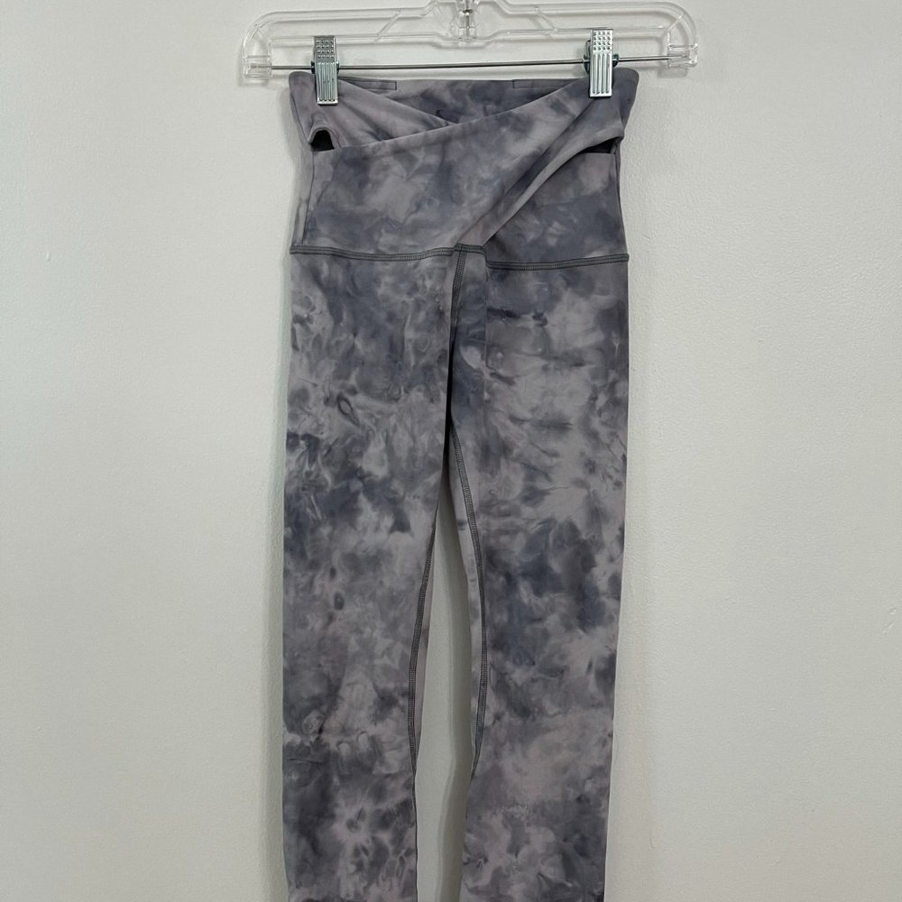 Lululemon Criss Cross Diamond Dye Align Leggings